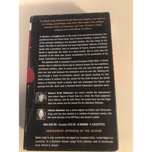 Media | Dark Lady Hardcover By Patterson Richard North Good Audiobook 4 ...